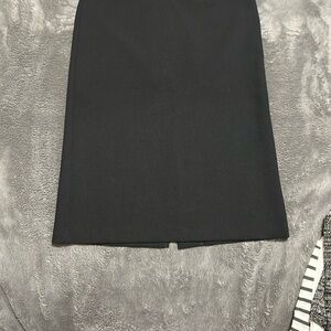 United Colors Of Benetton Black Pencil Skirt Knee-length Work